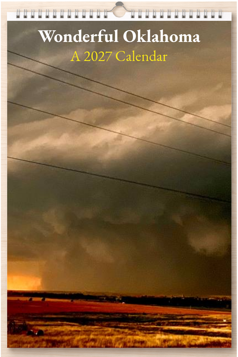 Wonderful Oklahoma: A 2027 Calendar