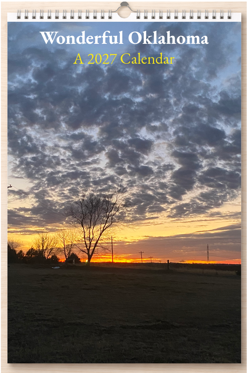 Wonderful Oklahoma: A 2027 Calendar
