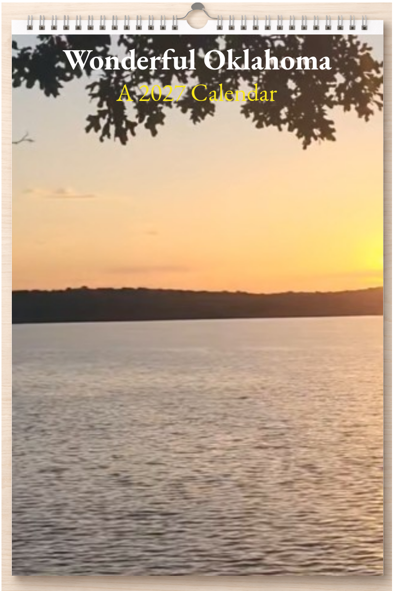 Wonderful Oklahoma: A 2027 Calendar
