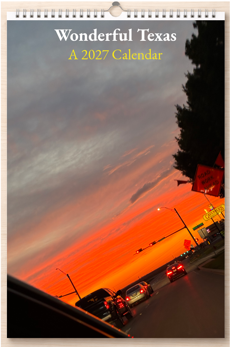 Wonderful Texas: A 2027 Calendar