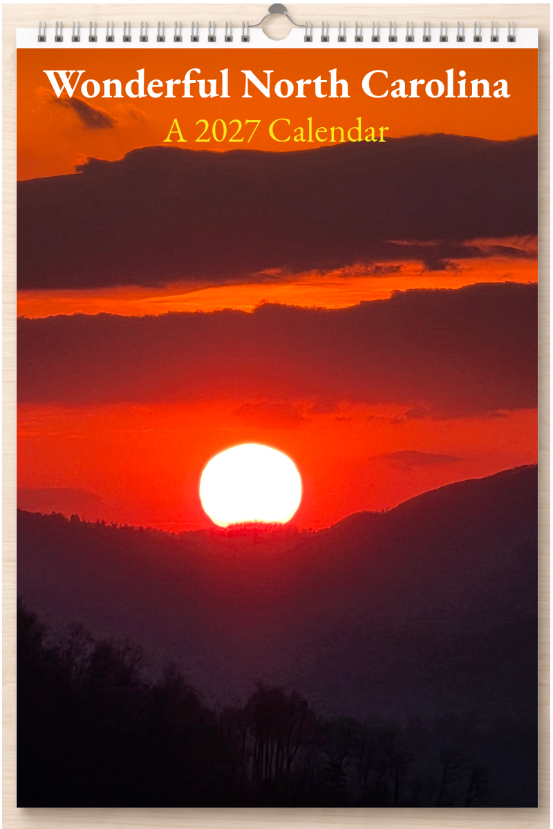 Wonderful North Carolina: A 2027 Calendar
