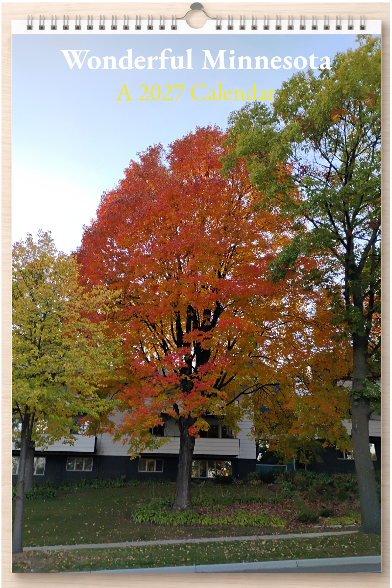 Wonderful Minnesota: A 2027 Calendar