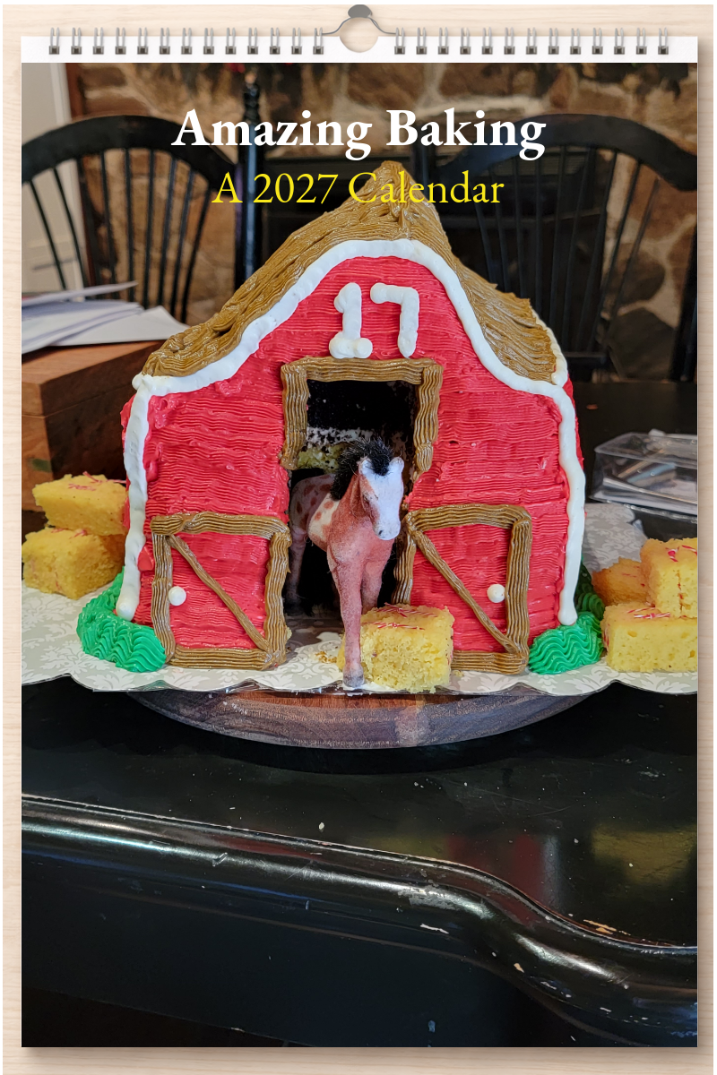 Amazing Baking: A 2027 Calendar