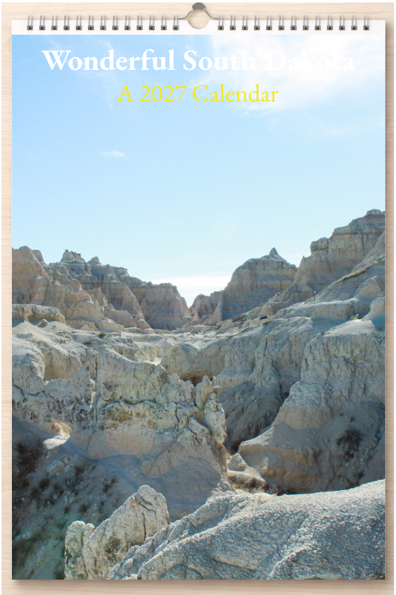 Wonderful South Dakota: A 2027 Calendar