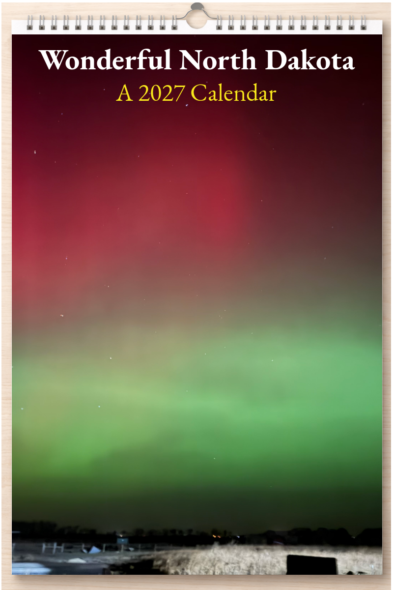 Wonderful North Dakota: A 2027 Calendar