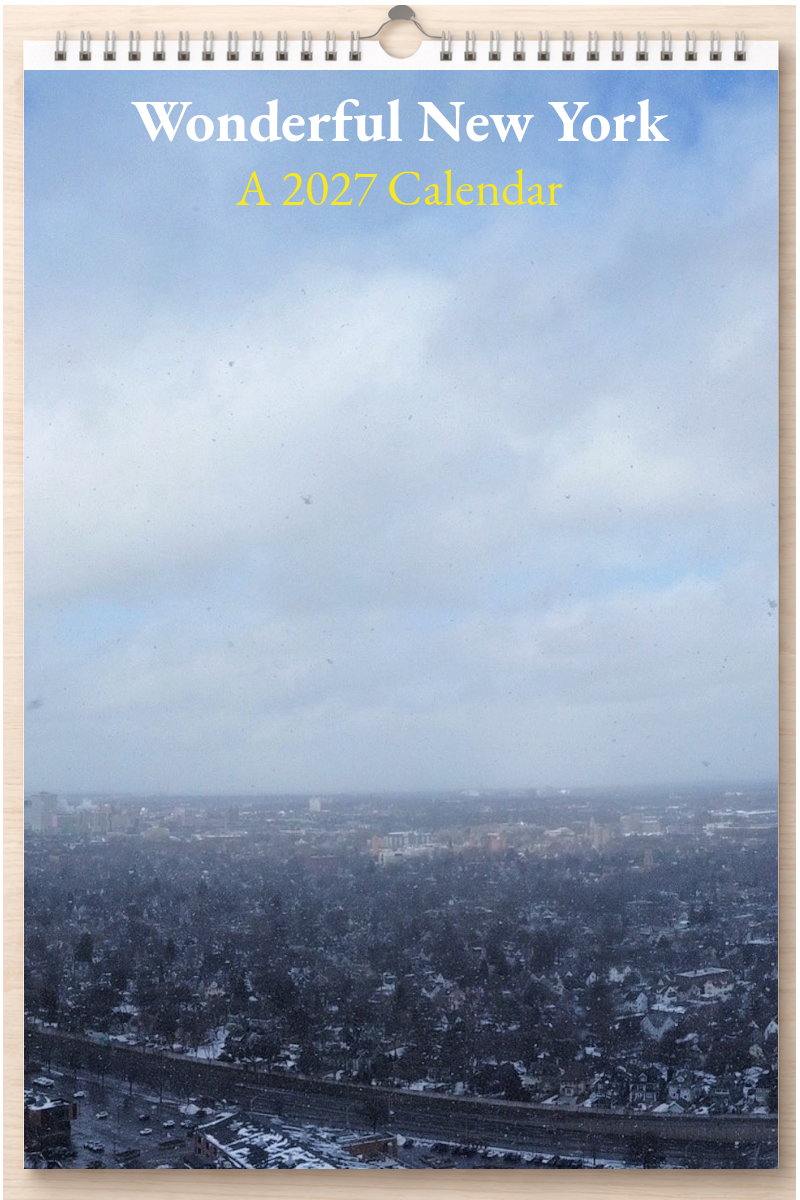 Wonderful New York: A 2027 Calendar