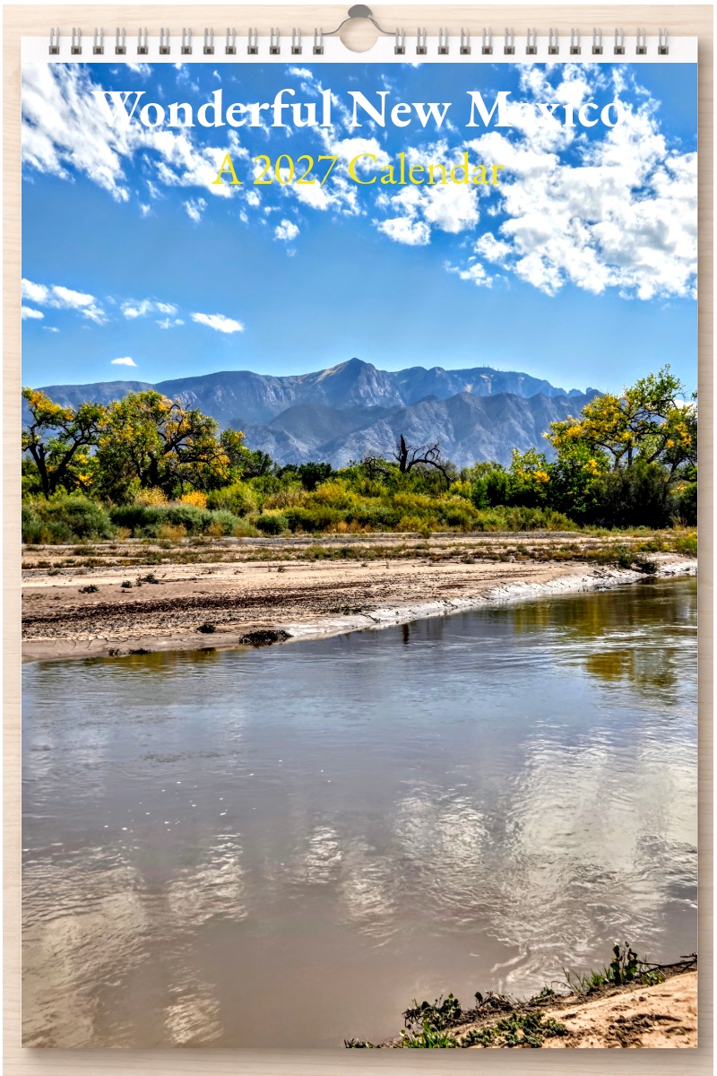 Wonderful New Mexico: A 2027 Calendar