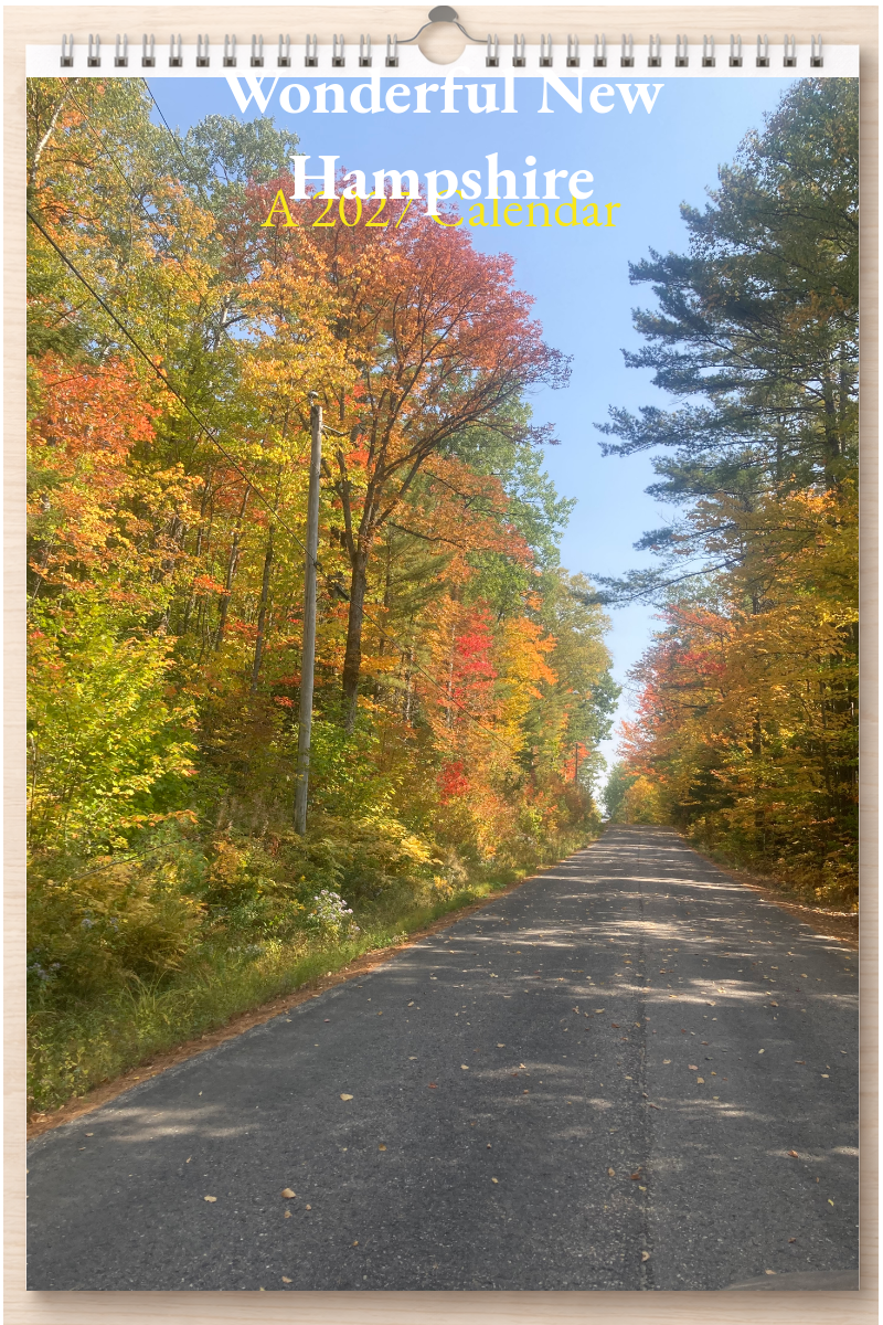 Wonderful New Hampshire: A 2027 Calendar
