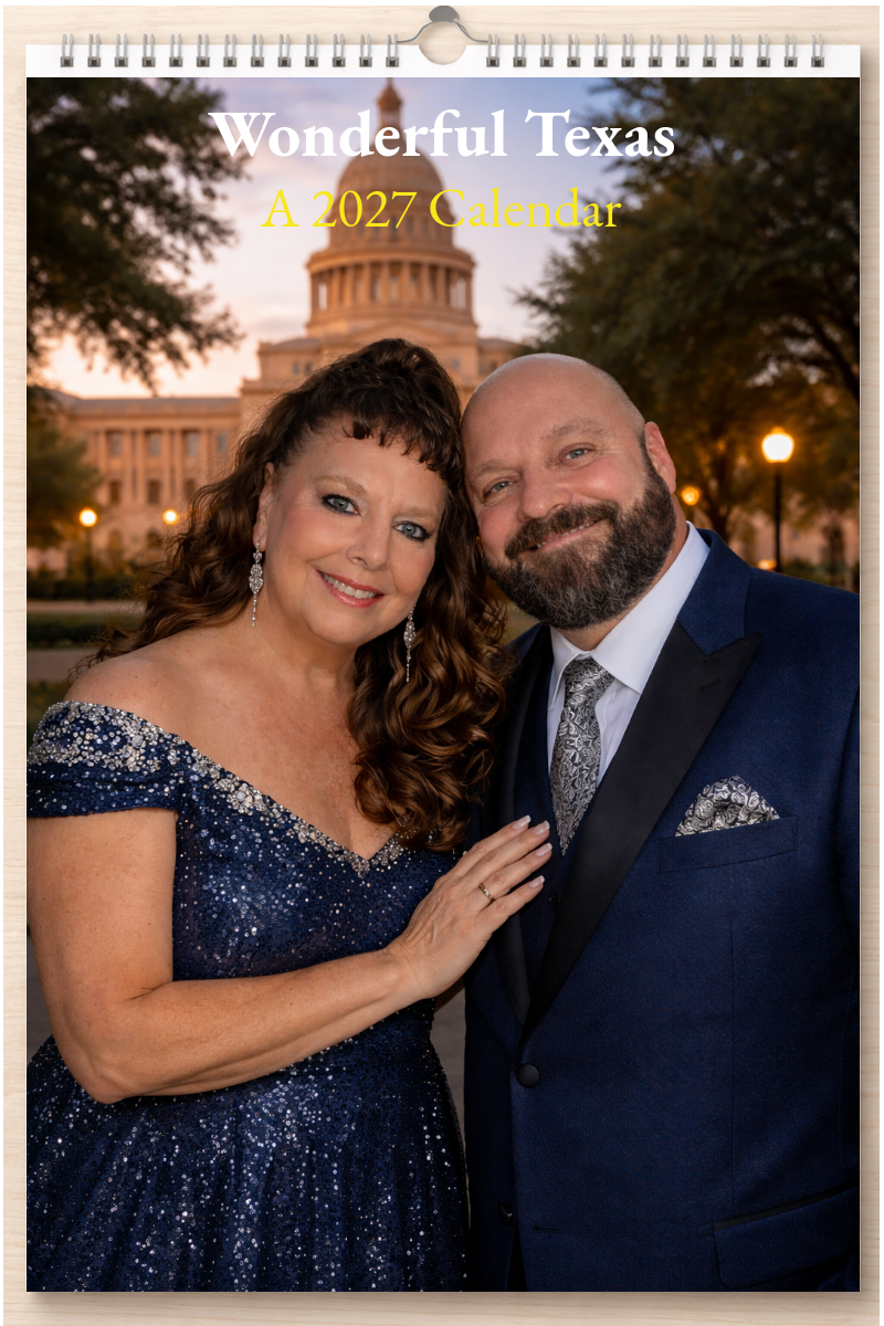 Wonderful Texas: A 2027 Calendar