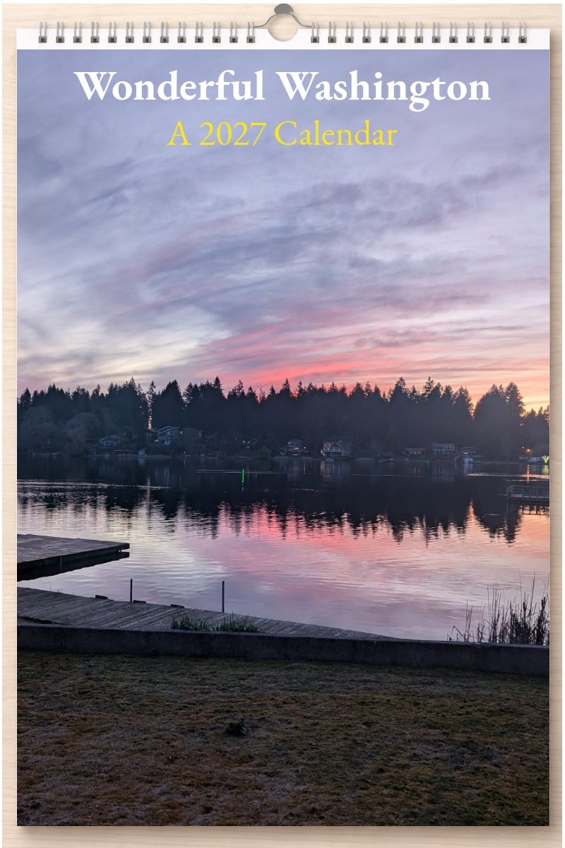 Wonderful Washington: A 2027 Calendar