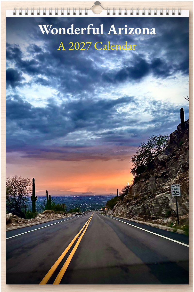 Wonderful Arizona: A 2027 Calendar