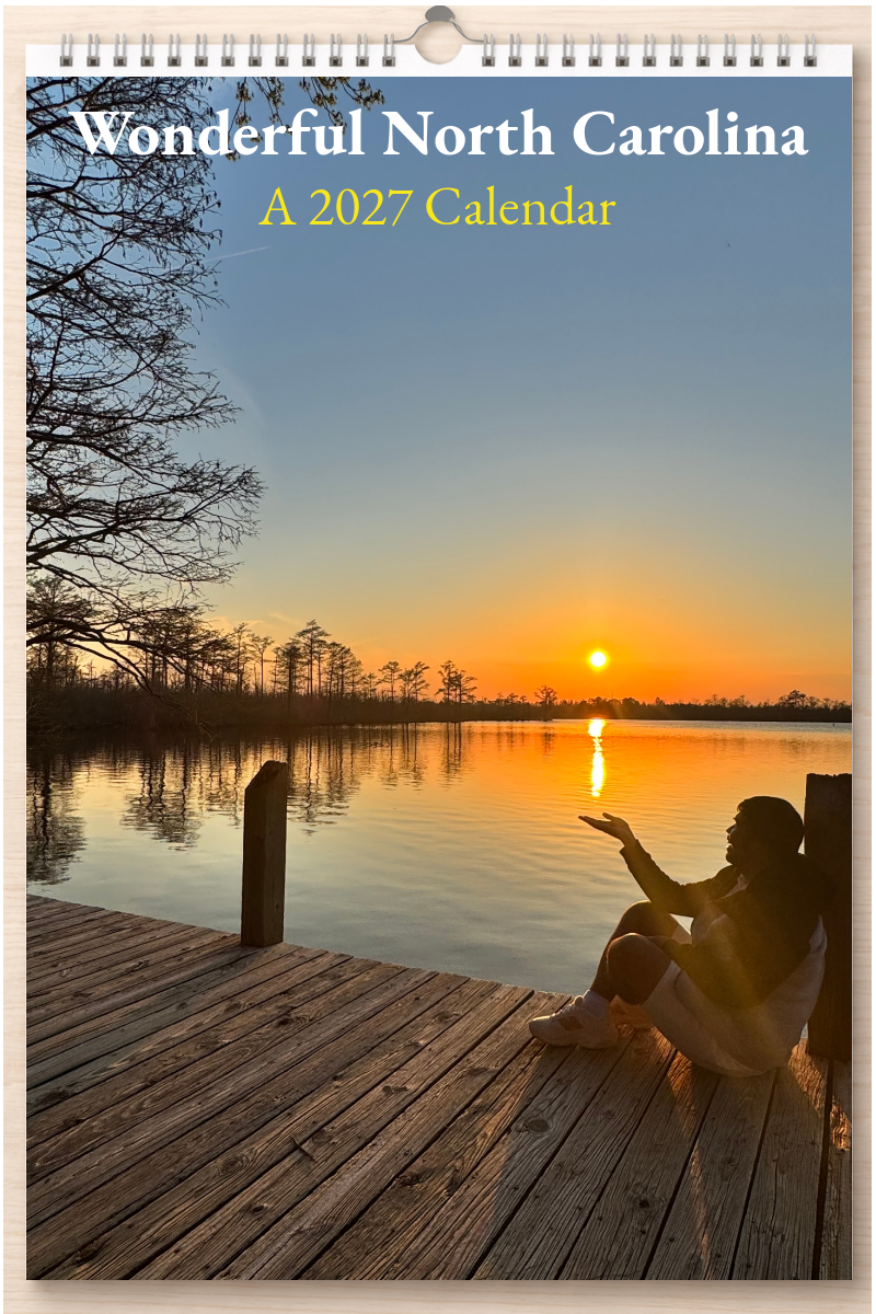 Wonderful North Carolina: A 2027 Calendar