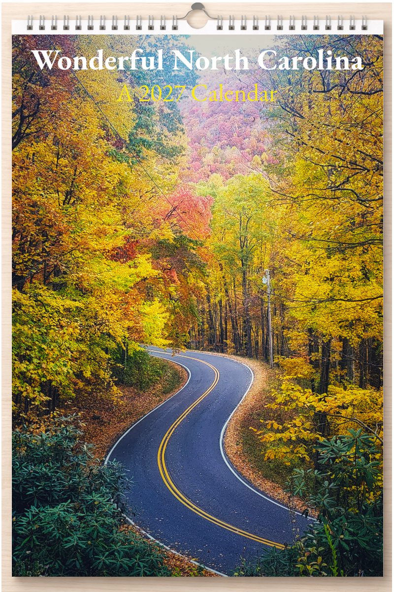 Wonderful North Carolina: A 2027 Calendar