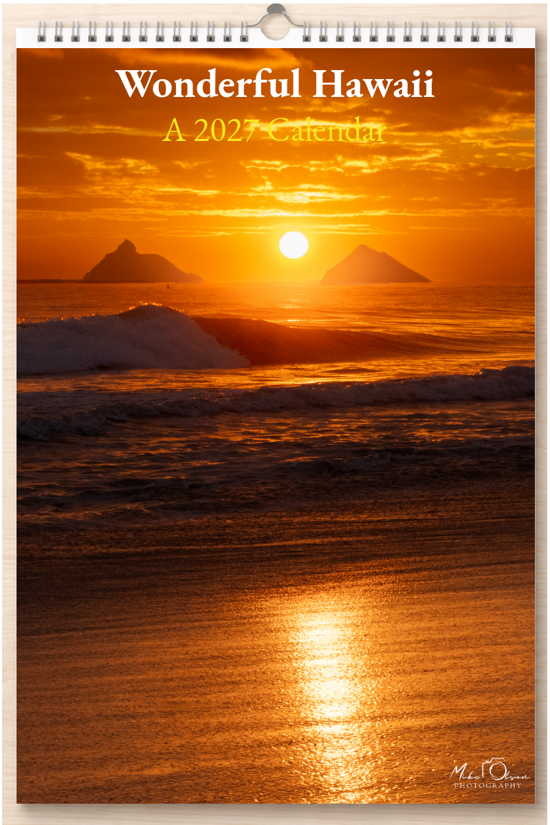 Wonderful Hawaii: A 2027 Calendar