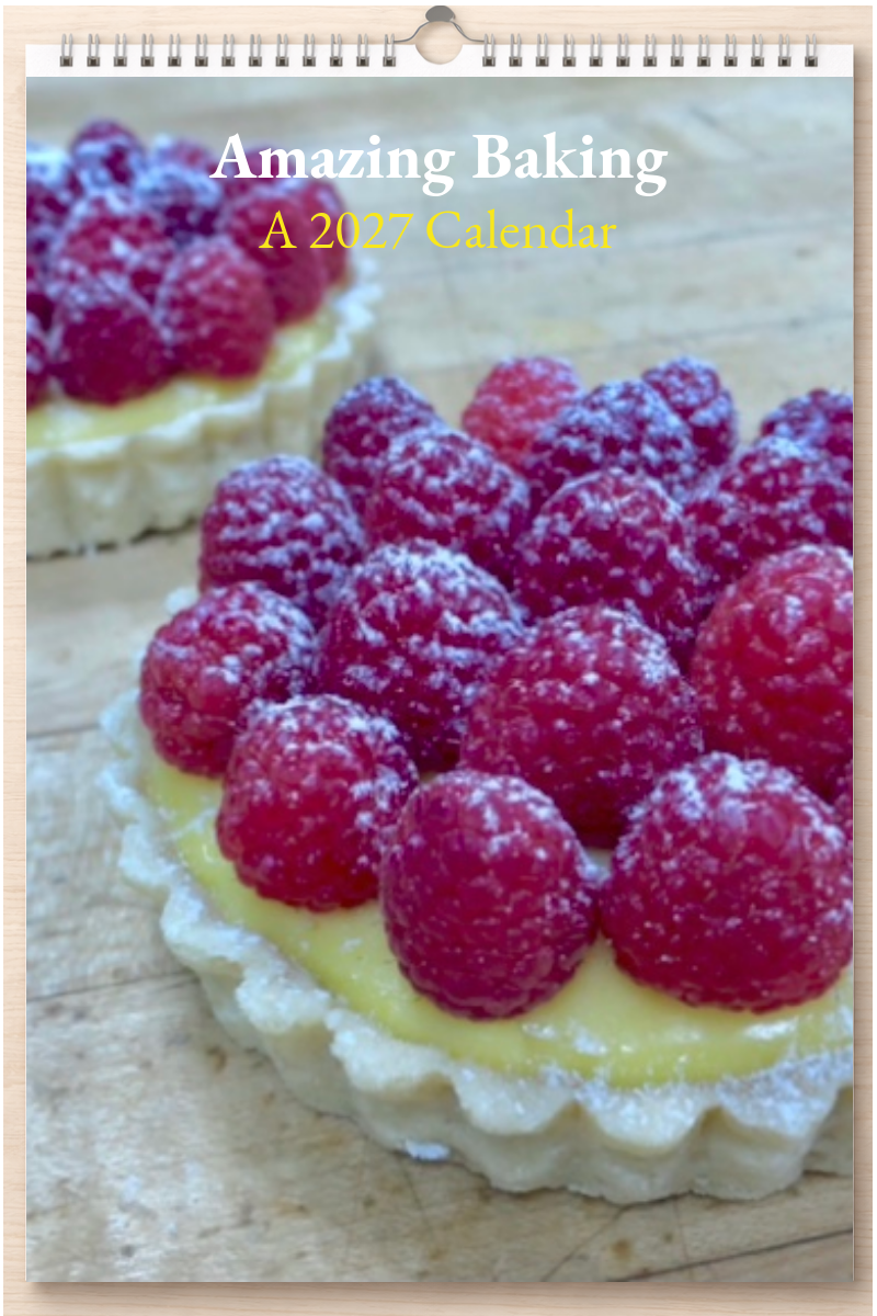 Amazing Baking: A 2027 Calendar