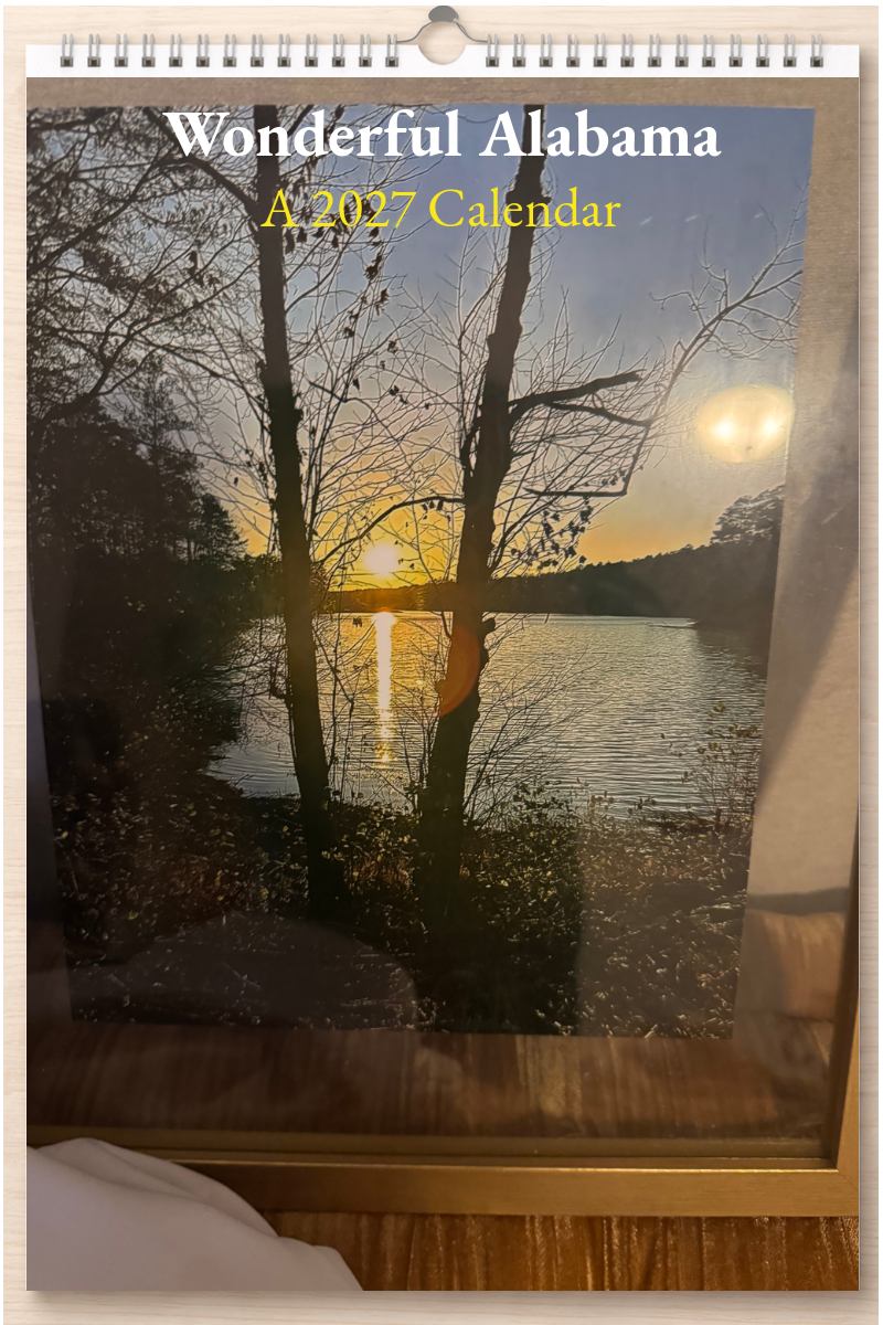 Wonderful Alabama: A 2027 Calendar