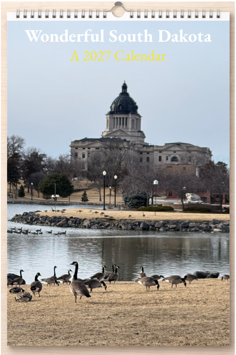 Wonderful South Dakota: A 2027 Calendar