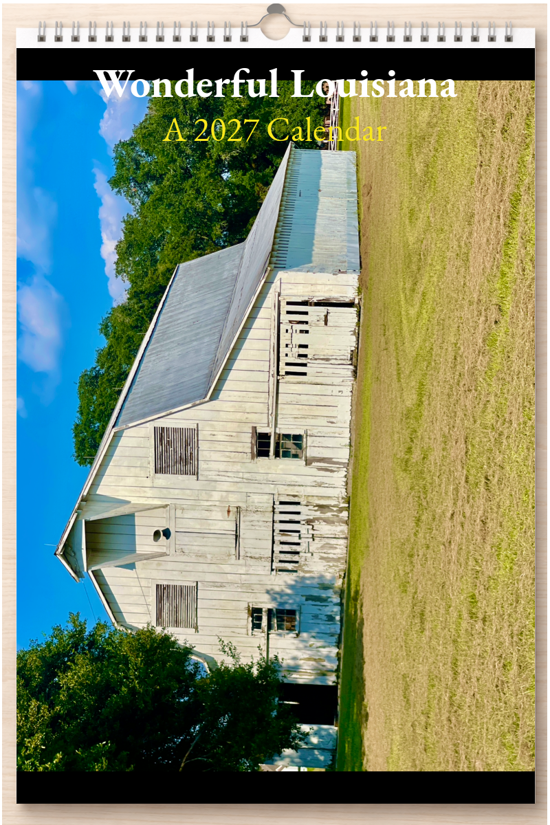 Wonderful Louisiana: A 2027 Calendar