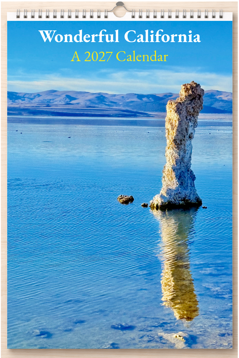 Wonderful California: A 2027 Calendar