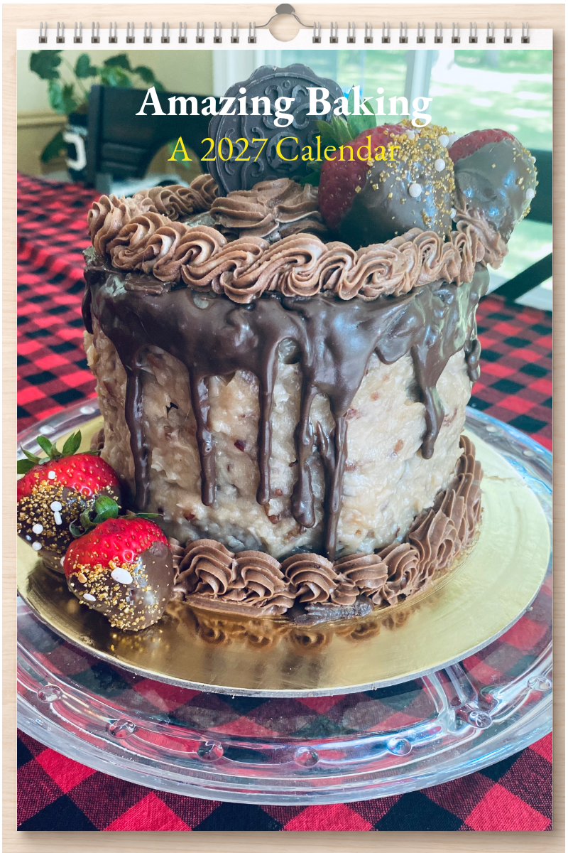 Amazing Baking: A 2027 Calendar