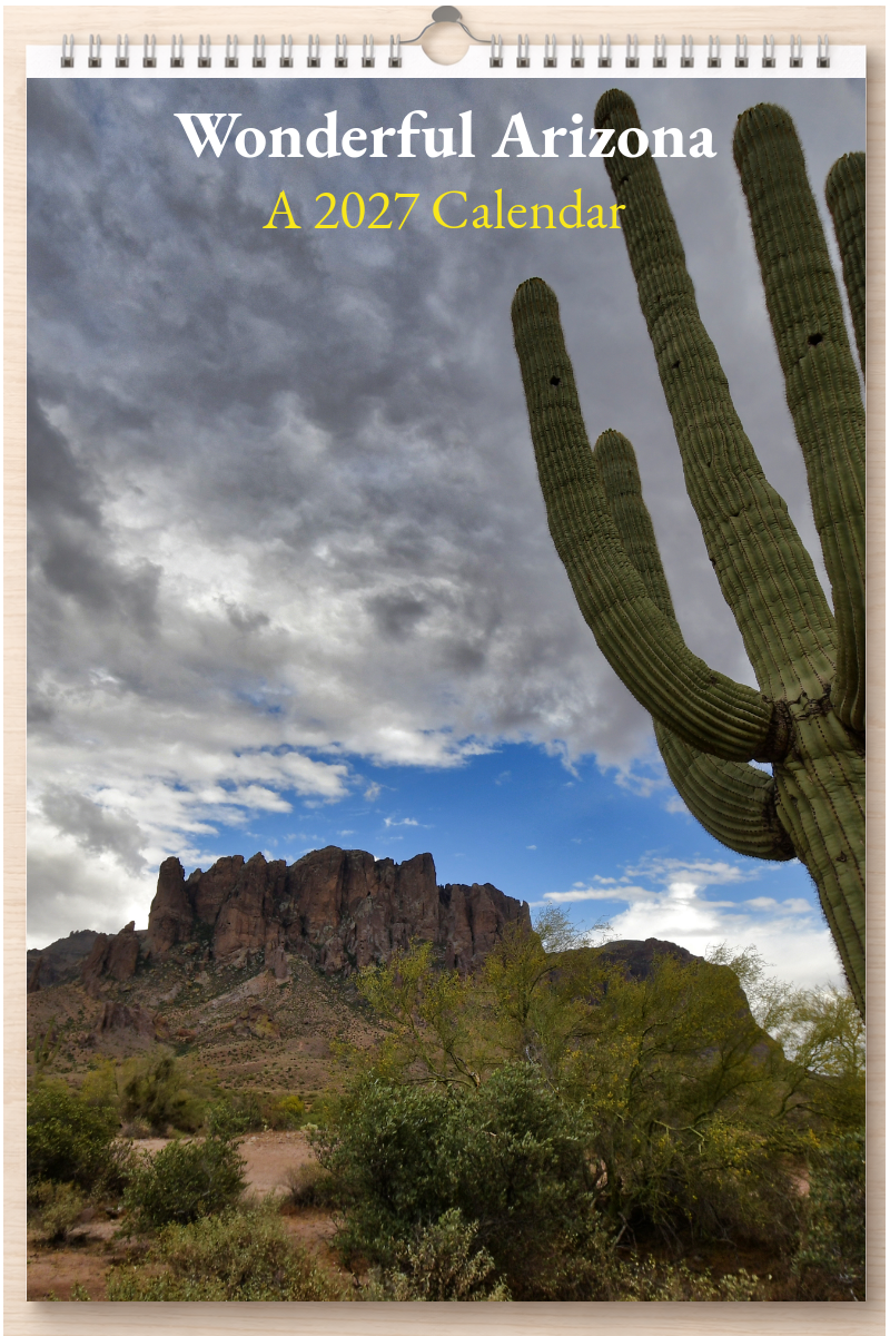 Wonderful Arizona: A 2027 Calendar