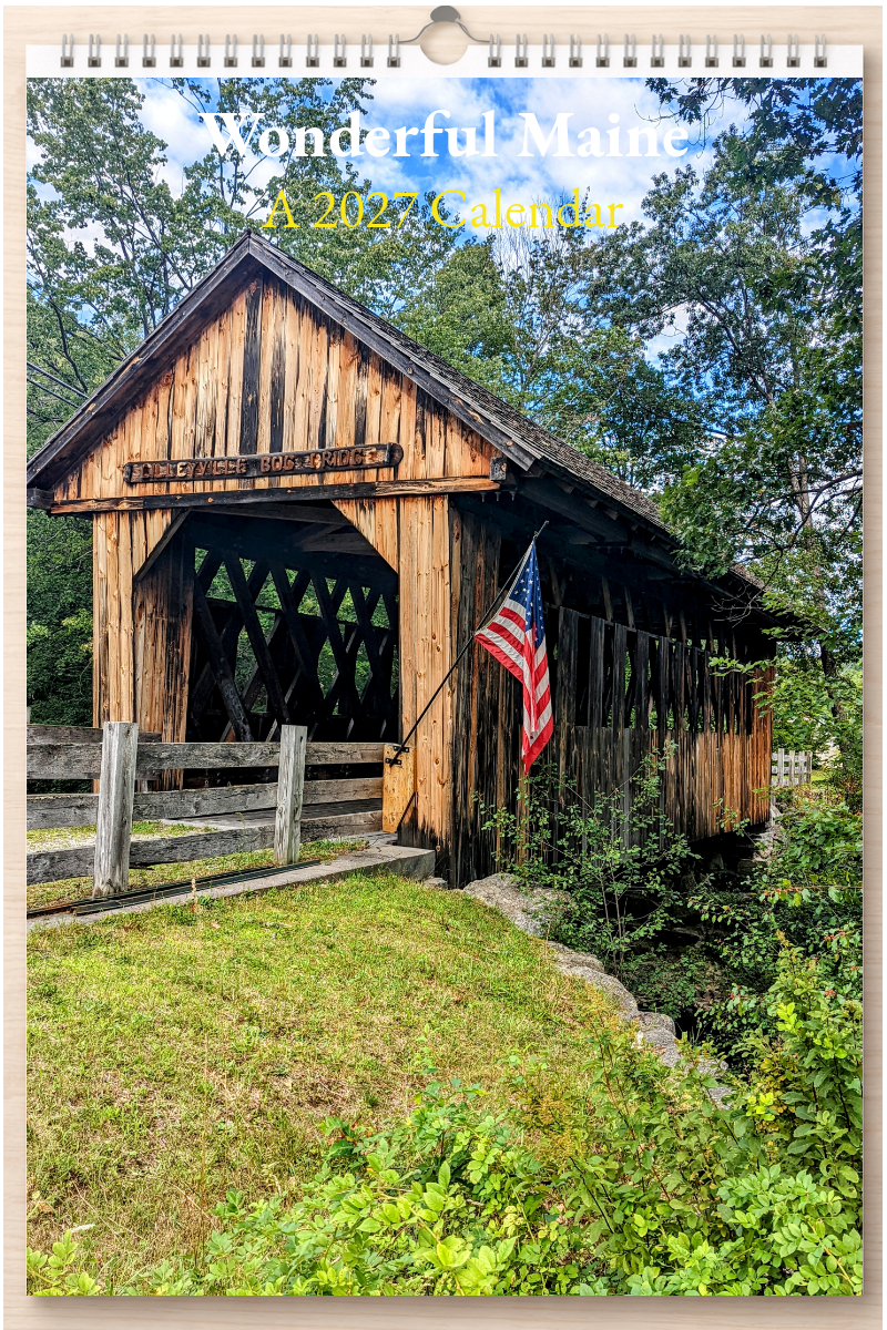 Wonderful Maine: A 2027 Calendar