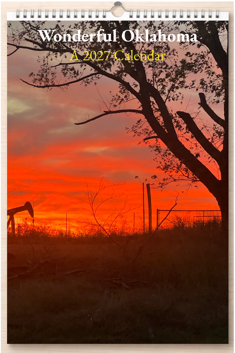 Wonderful Oklahoma: A 2027 Calendar