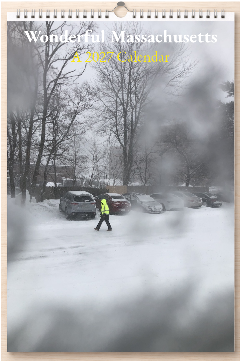 Wonderful Massachusetts: A 2027 Calendar