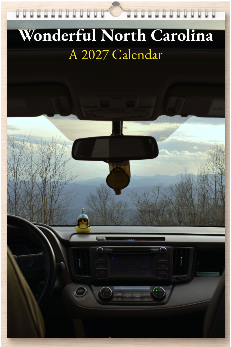 Wonderful North Carolina: A 2027 Calendar