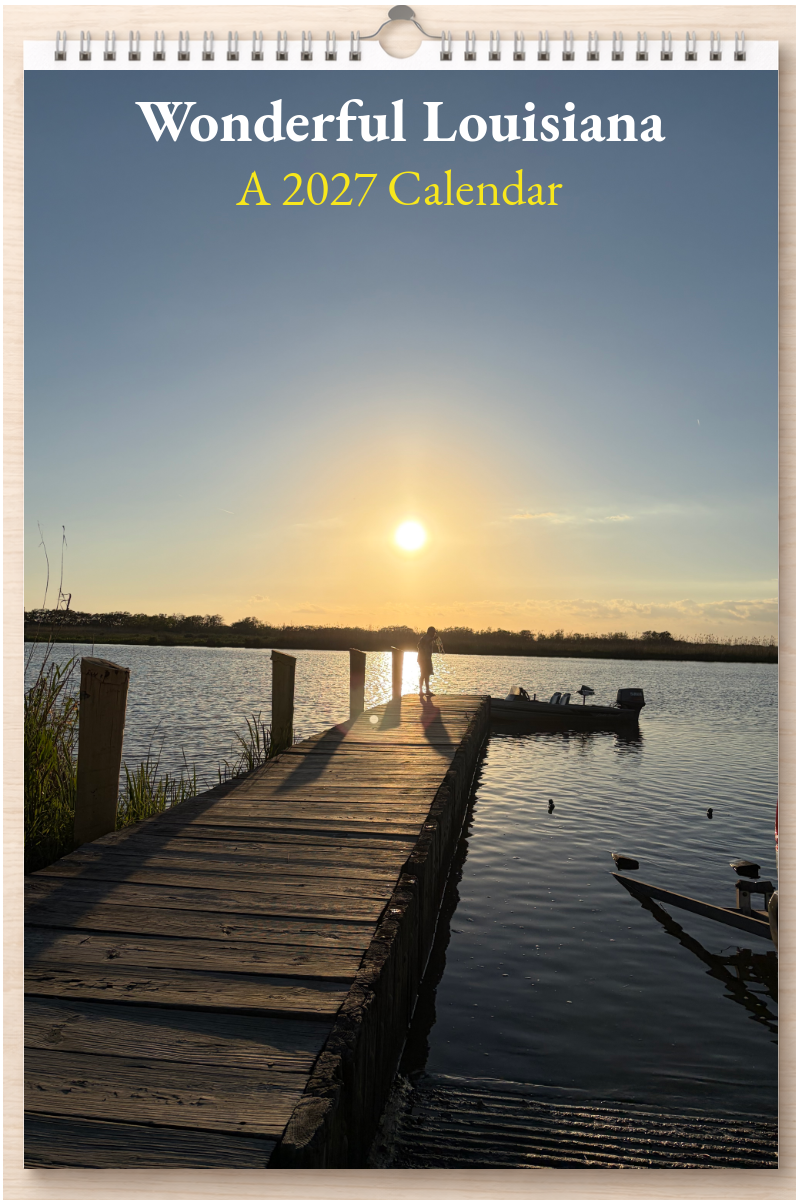 Wonderful Louisiana: A 2027 Calendar