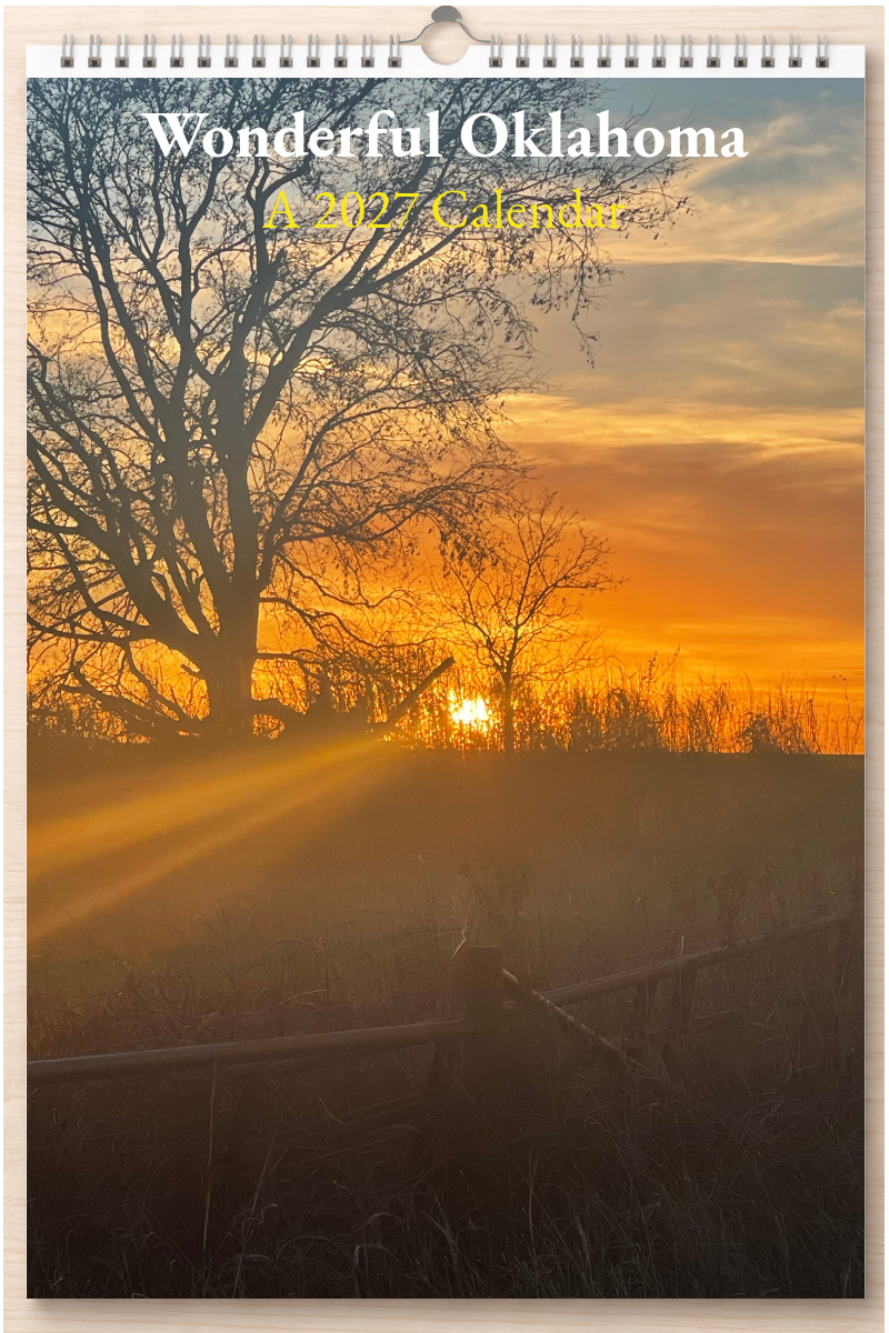 Wonderful Oklahoma: A 2027 Calendar