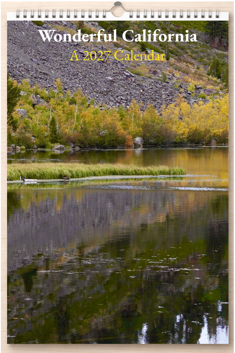 Wonderful California: A 2027 Calendar