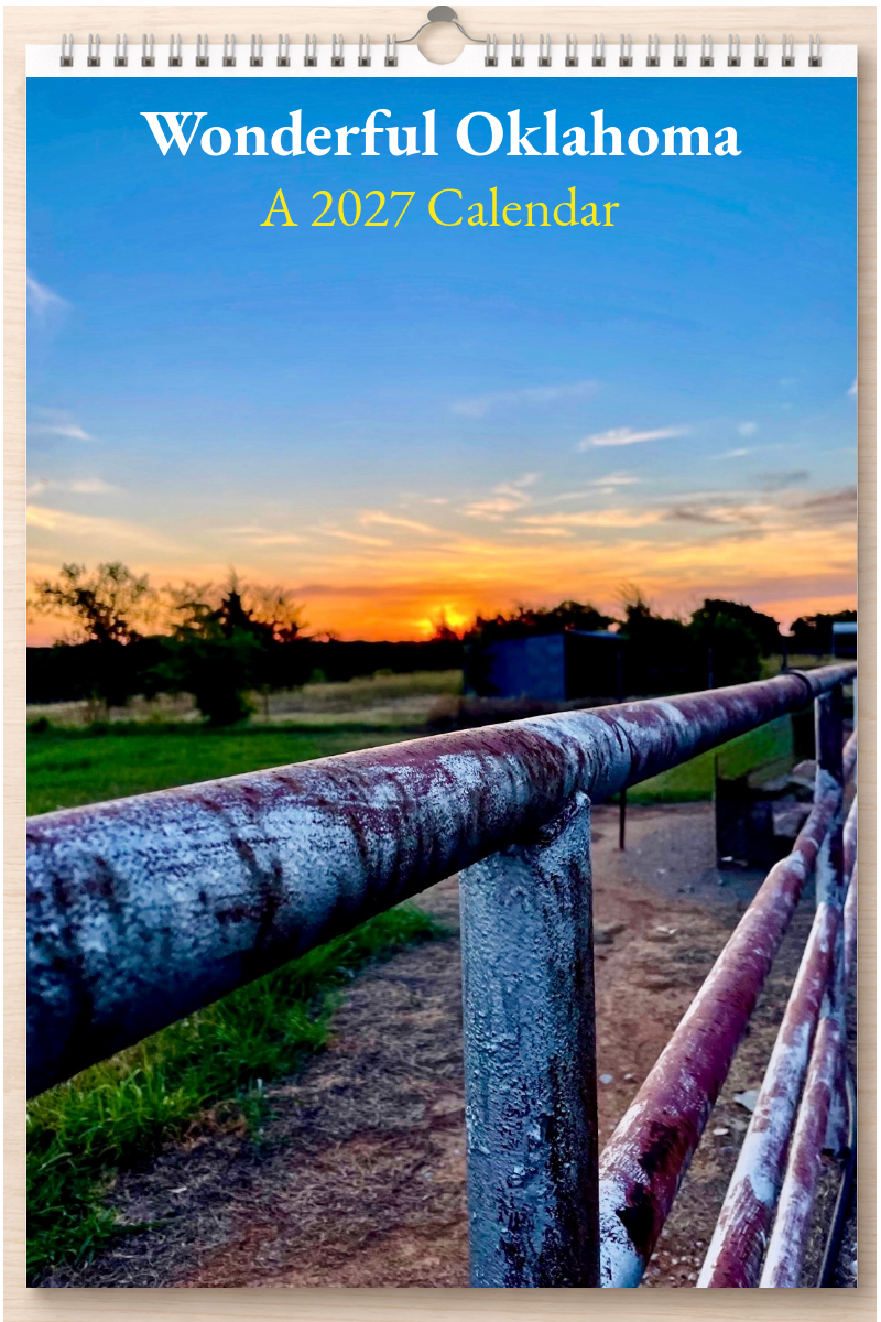 Wonderful Oklahoma: A 2027 Calendar