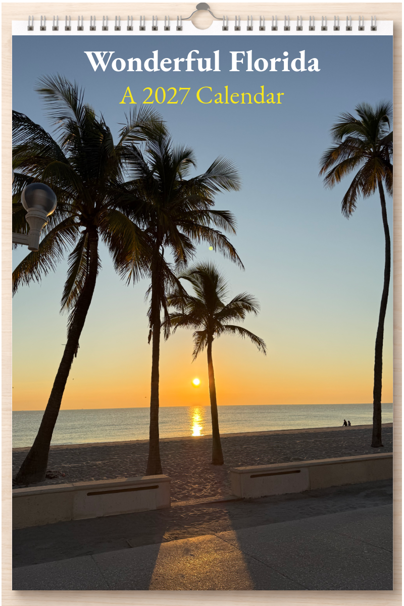 Wonderful Florida: A 2027 Calendar