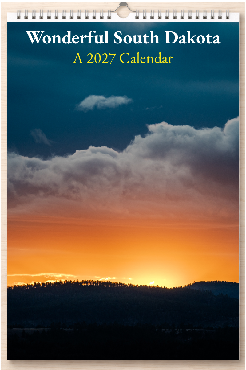 Wonderful South Dakota: A 2027 Calendar