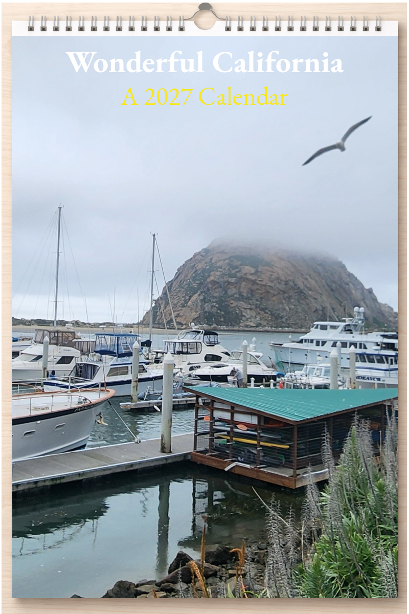 Wonderful California: A 2027 Calendar