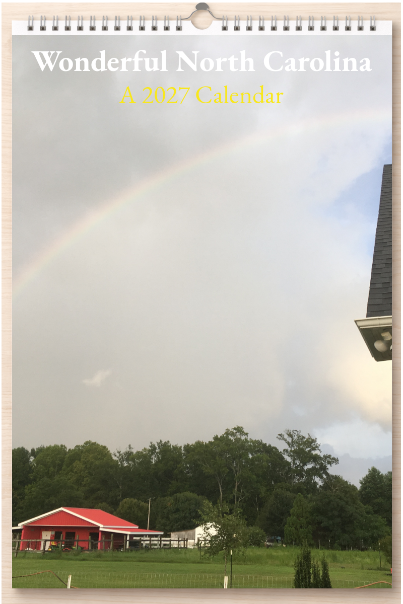 Wonderful North Carolina: A 2027 Calendar