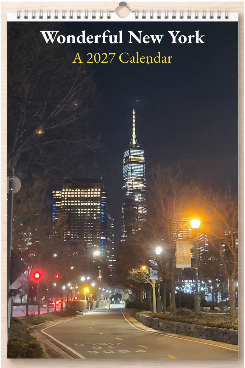 Wonderful New York: A 2027 Calendar