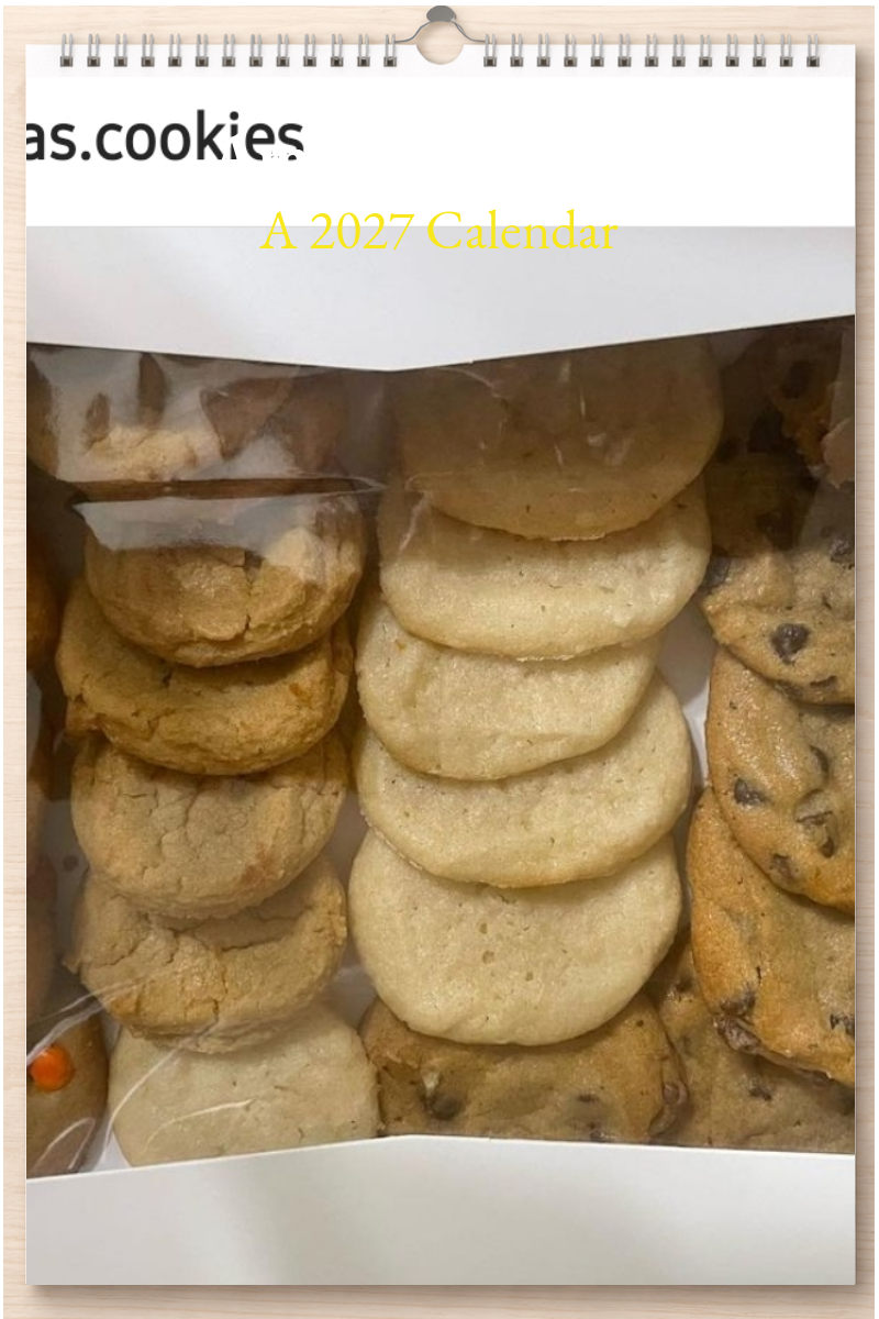 Amazing Baking: A 2027 Calendar