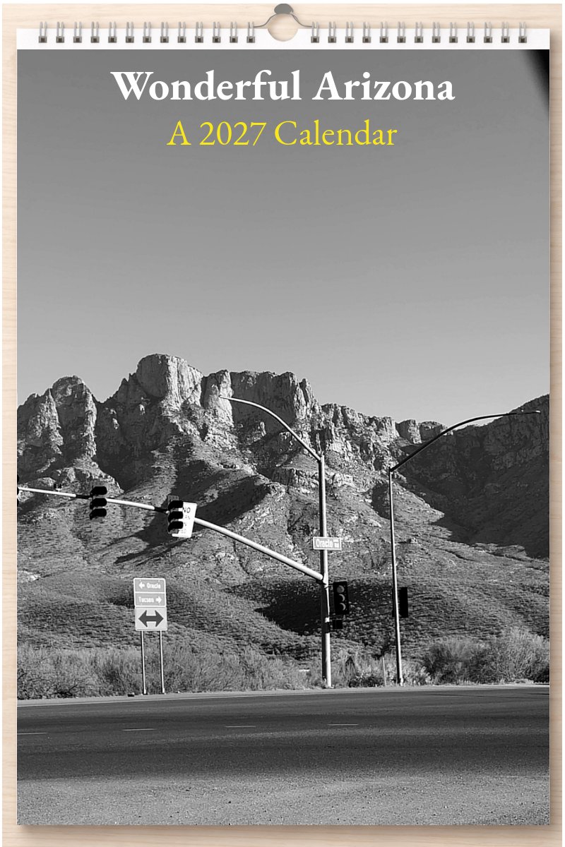 Wonderful Arizona: A 2027 Calendar