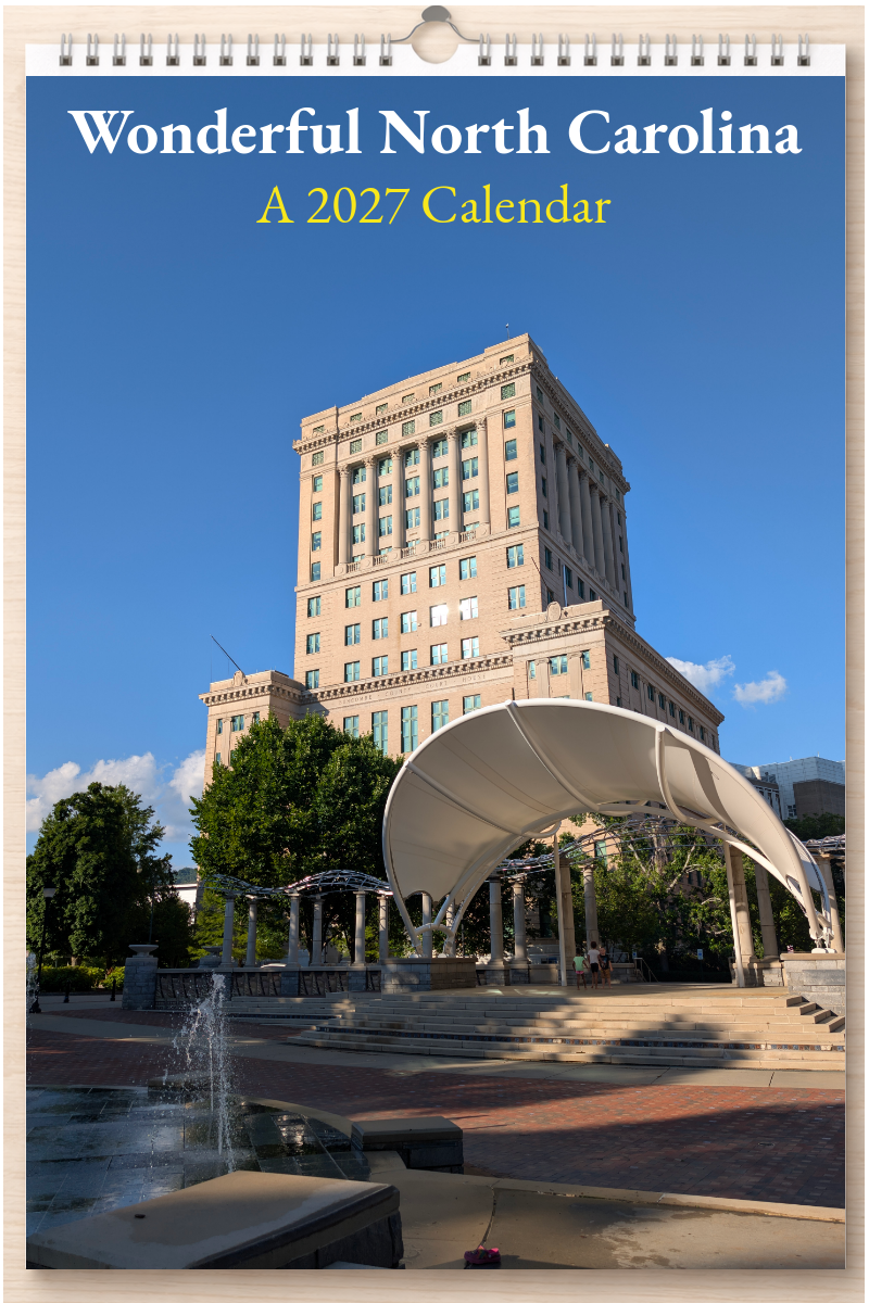 Wonderful North Carolina: A 2027 Calendar