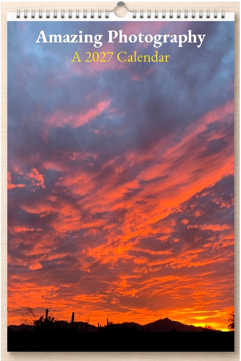 Amazing Photography: A 2027 Calendar
