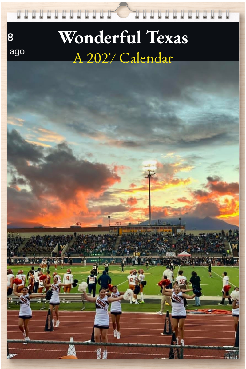 Wonderful Texas: A 2027 Calendar