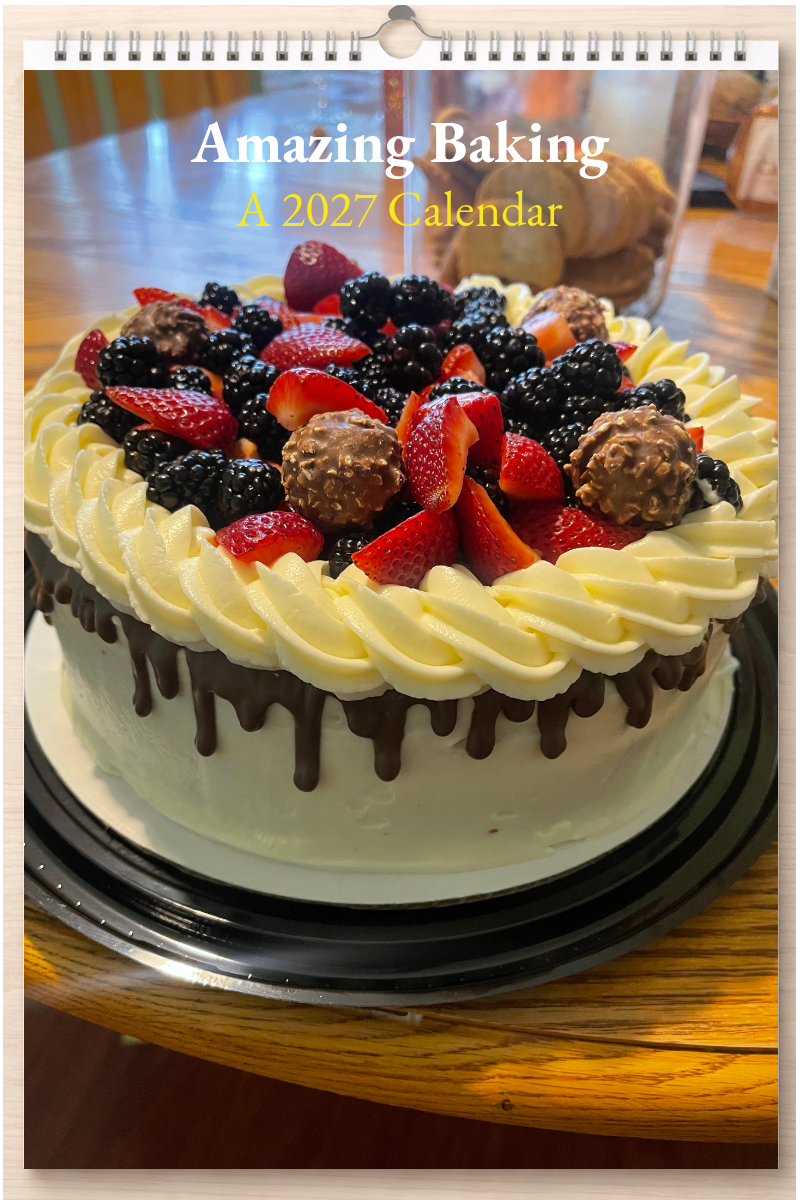 Amazing Baking: A 2027 Calendar