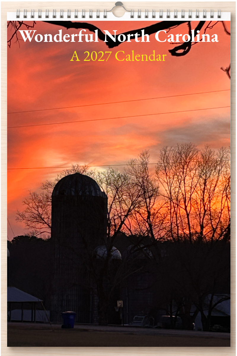 Wonderful North Carolina: A 2027 Calendar