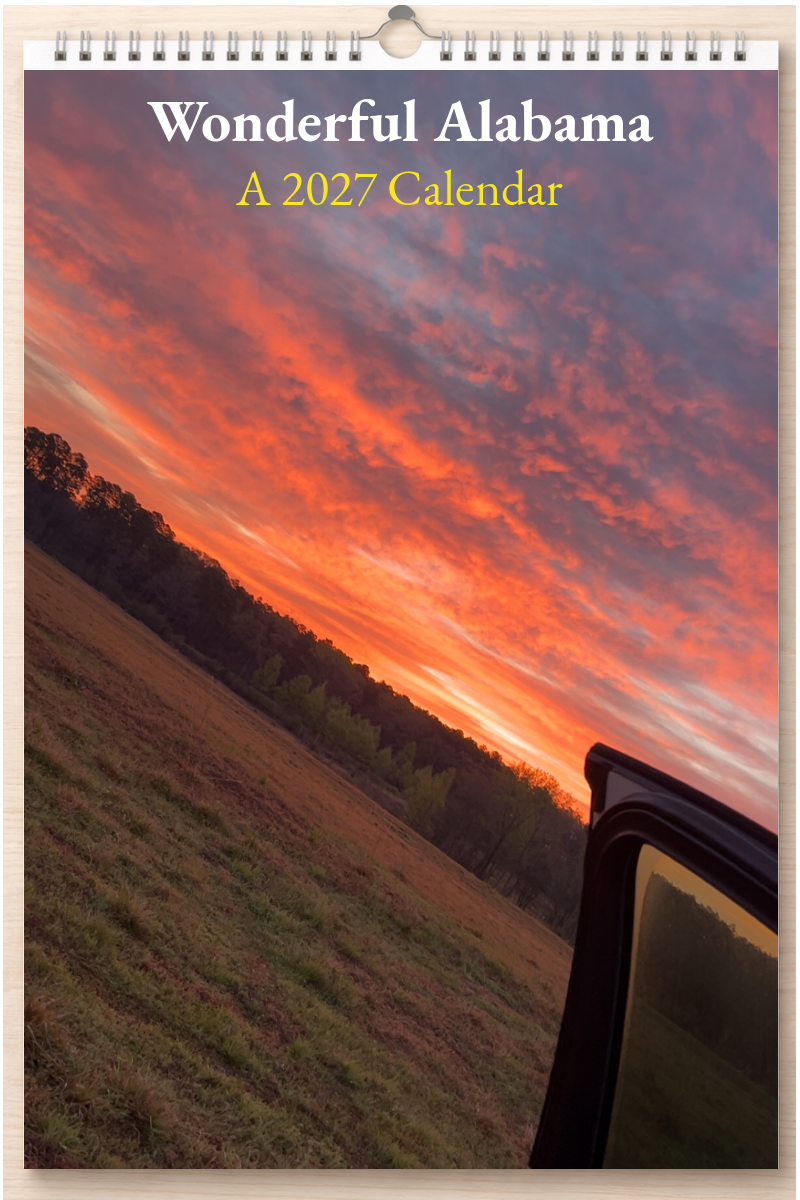 Wonderful Alabama: A 2027 Calendar