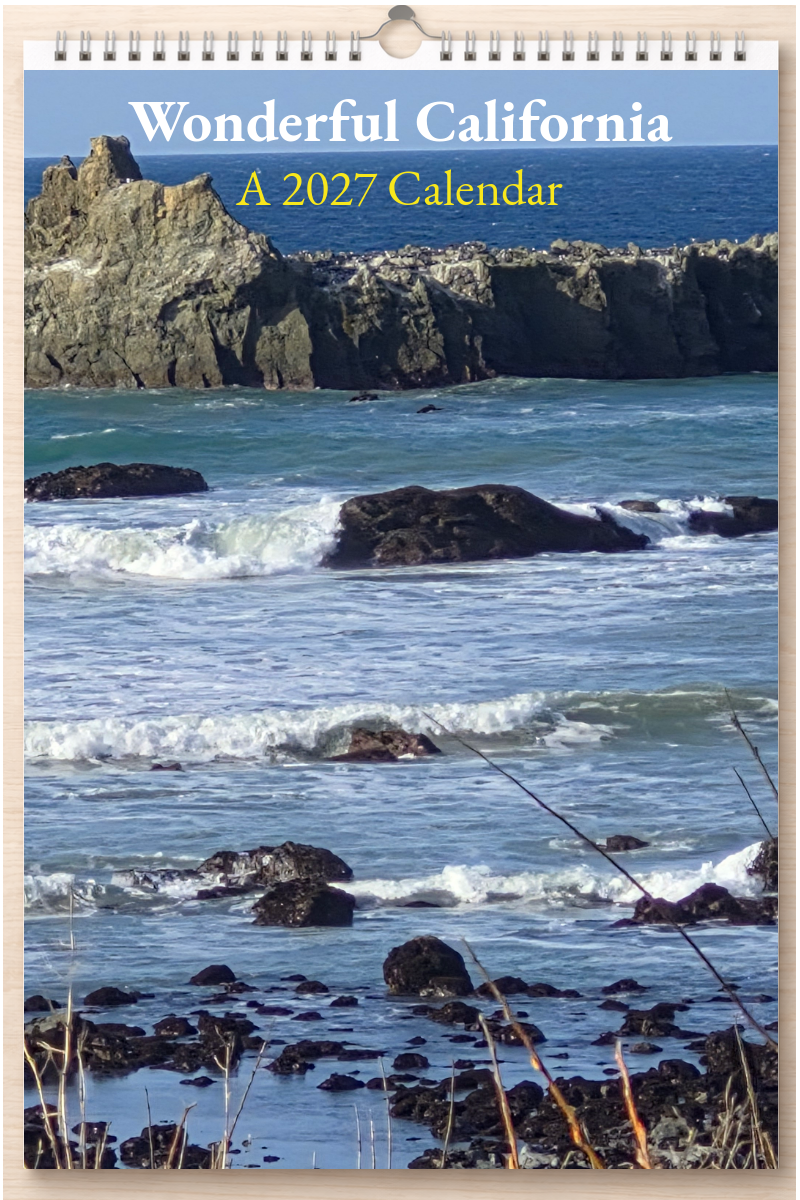 Wonderful California: A 2027 Calendar
