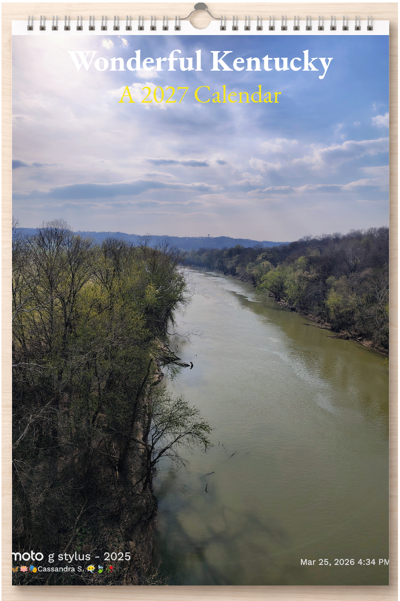 Wonderful Kentucky: A 2027 Calendar