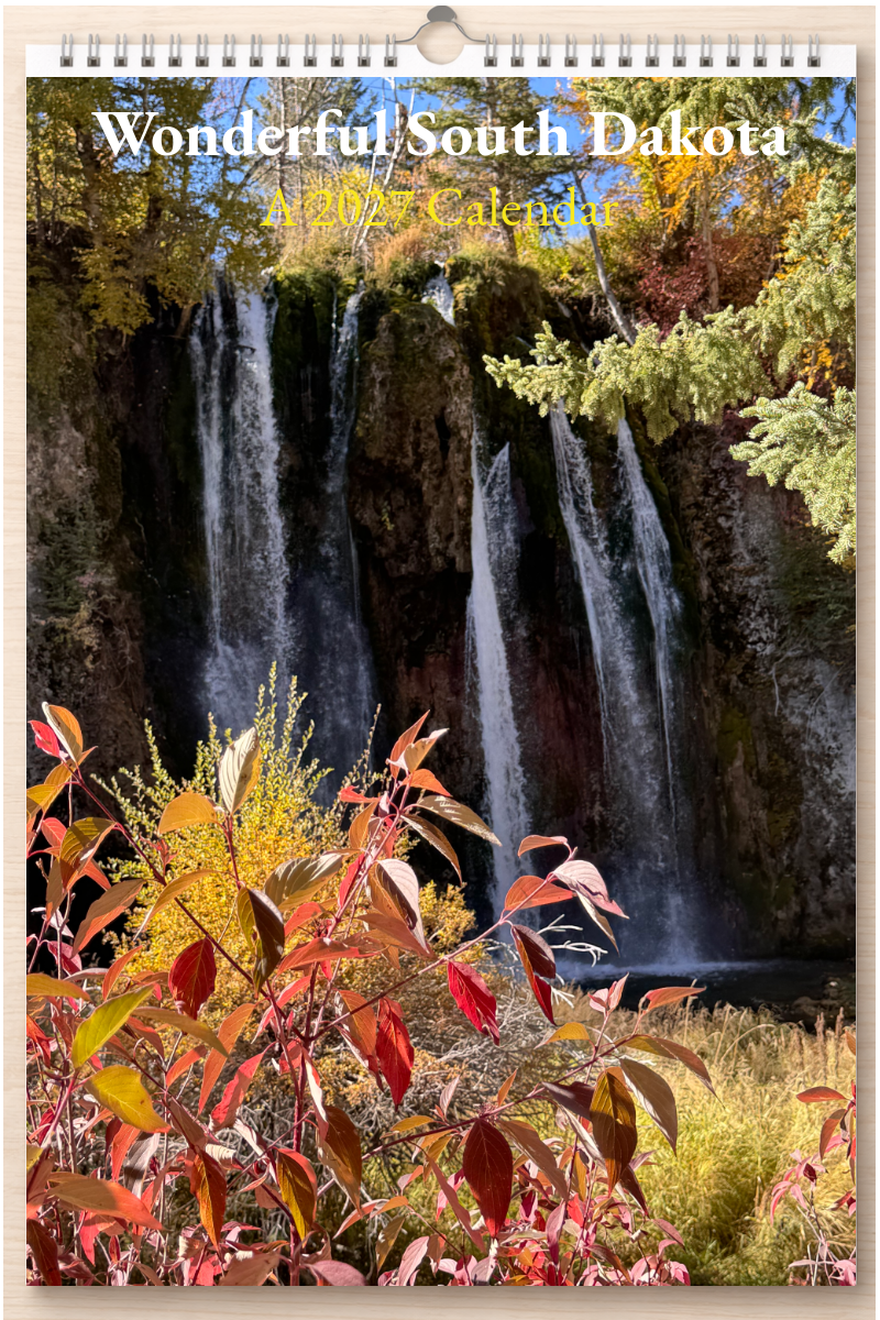 Wonderful South Dakota: A 2027 Calendar