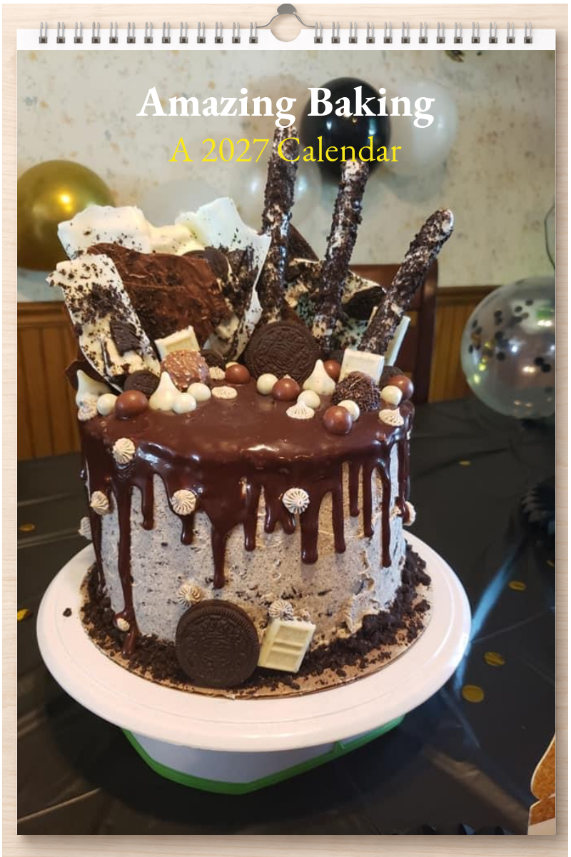 Amazing Baking: A 2027 Calendar